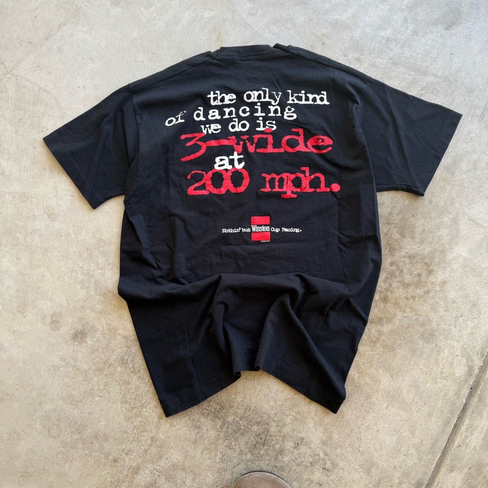 Vintage Winston Cup Racing 3 Wide Tee - XL